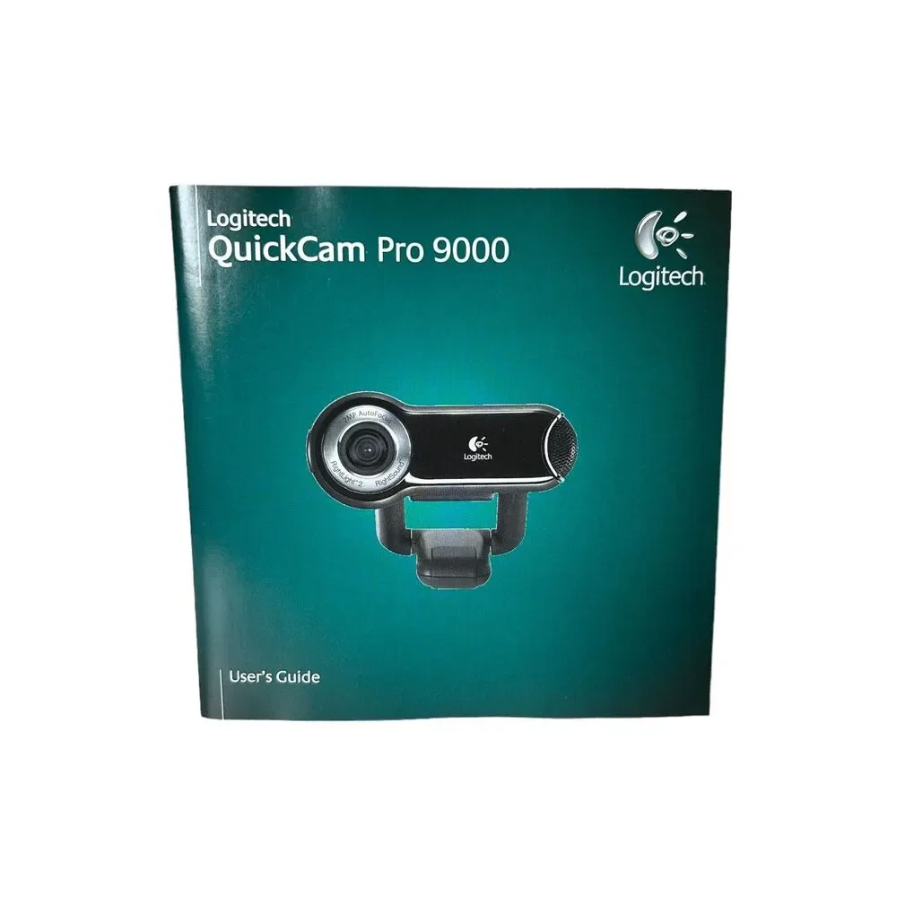 Logitech Webcam QuickCam Pro 9000 Business Camera Carl Zeiss Optics w Autofocus